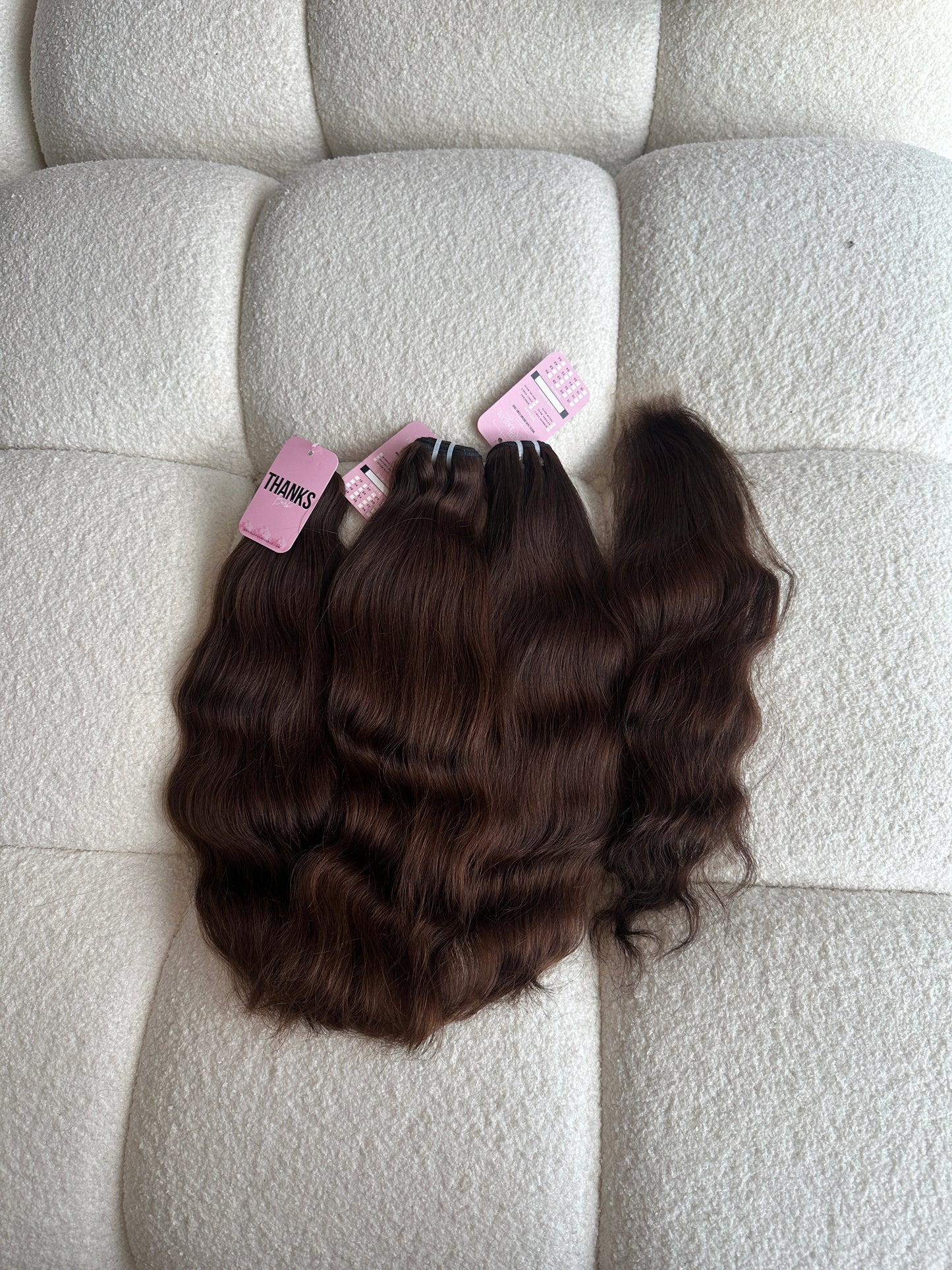 2X6 HD Film  Lace Closure Brown (On Hand)