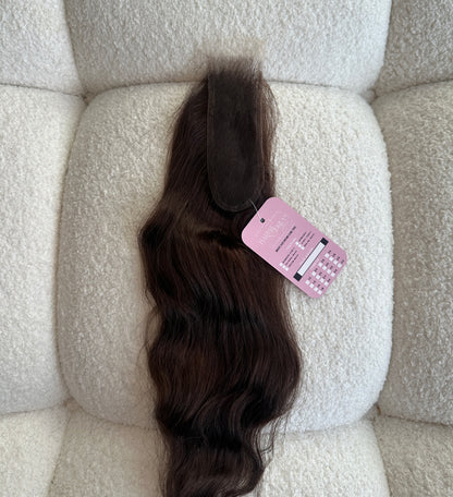 2X6 HD Film  Lace Closure Brown (On Hand)