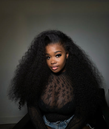 Raw HD Film Lace Frontal Wig (On Hand)