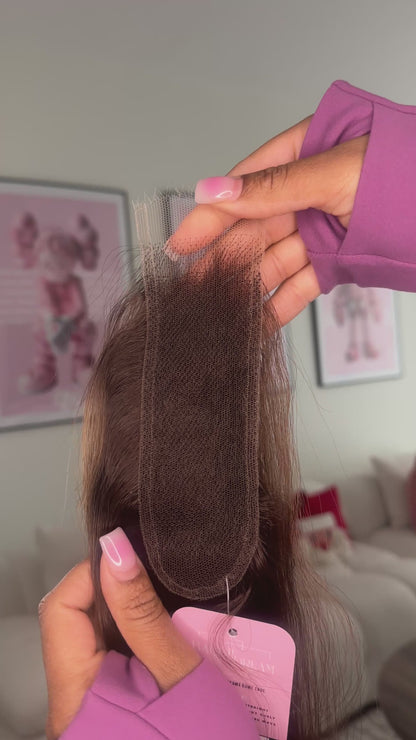 2X6 HD Film  Lace Closure Brown (On Hand)