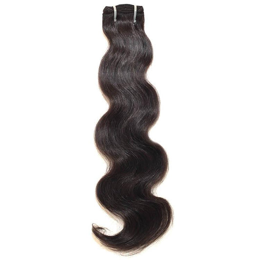 Single Raw Weft Extensions
