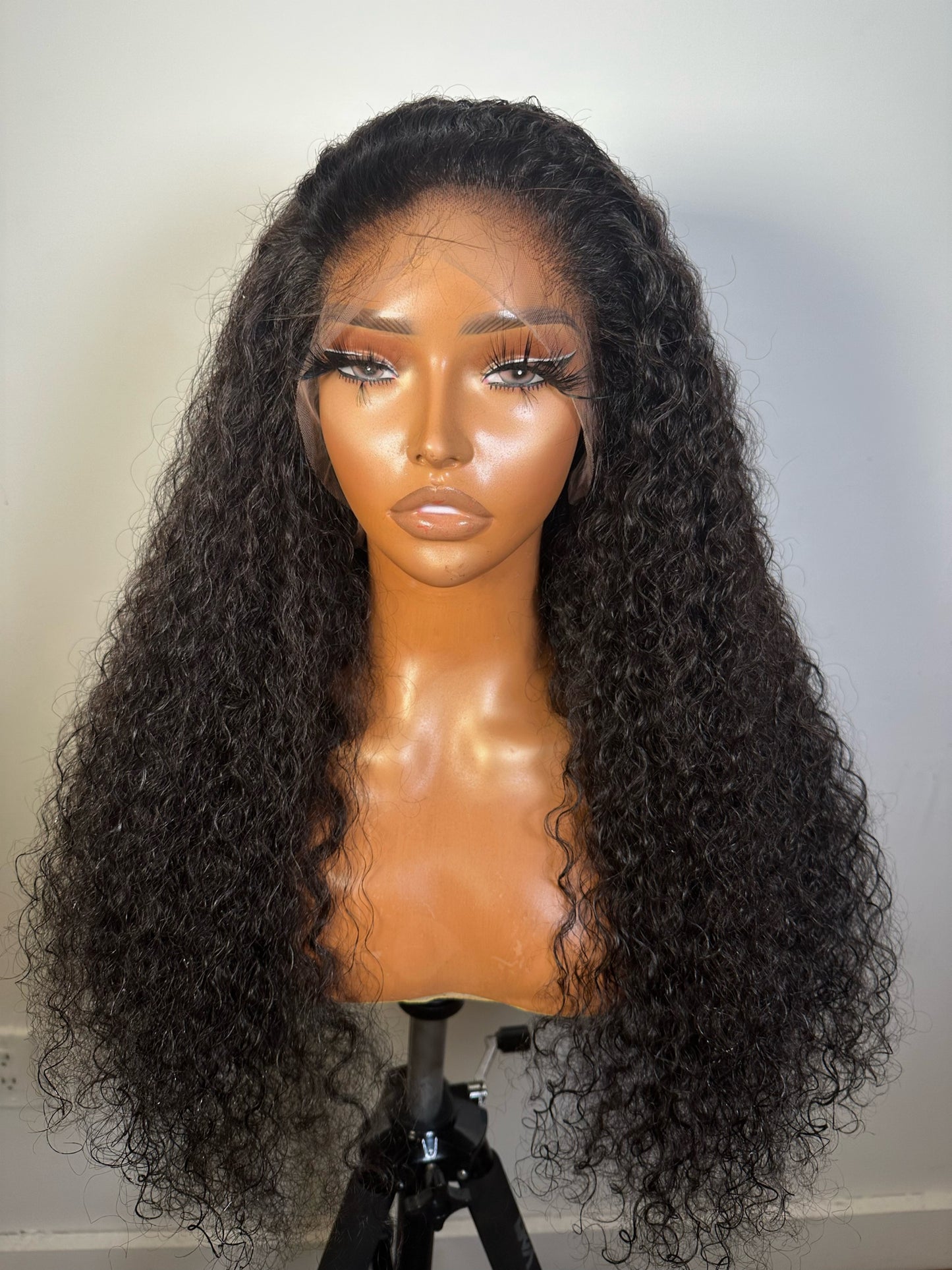 Raw Burmese Curly HD Lace Frontal Wig