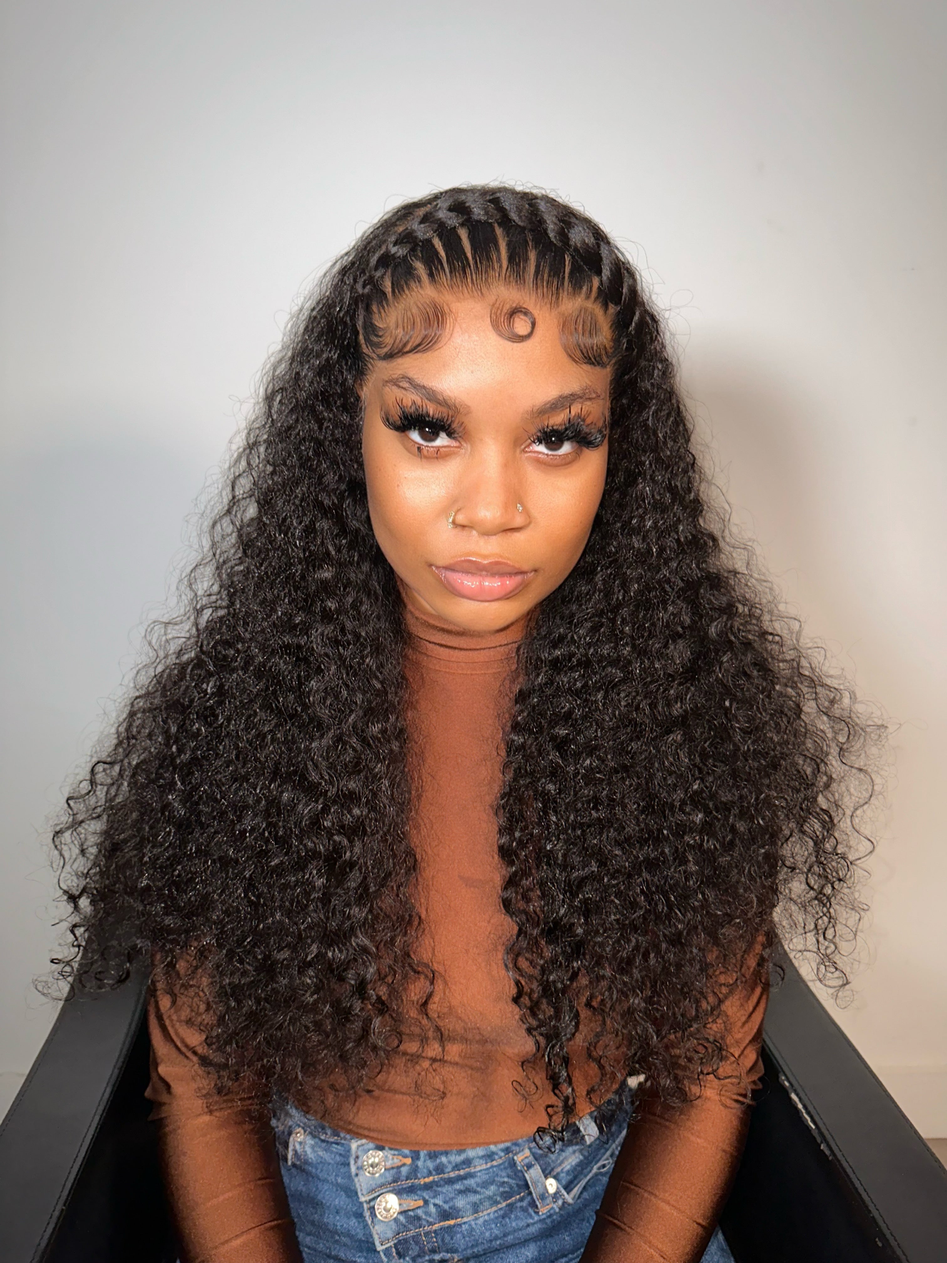 Raw Burmese Curly HD Lace Frontal Wig barbiedreambox