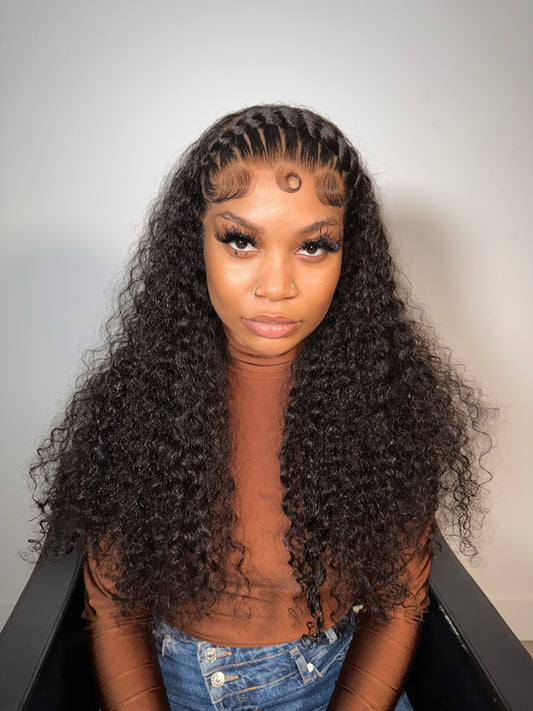 Raw Burmese Curly HD Lace Frontal Wig